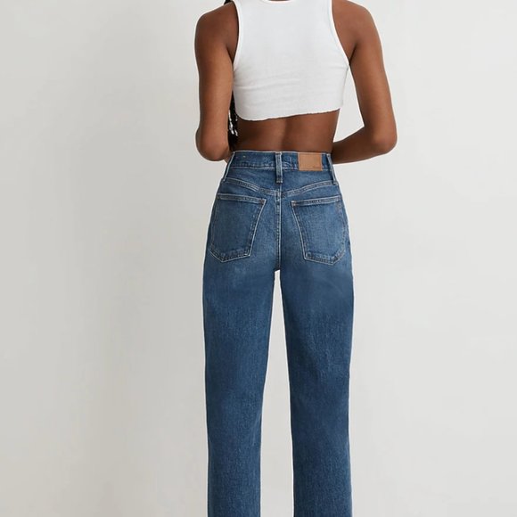 Madewell Perfect Vintage Straight Jean - Picture 2 of 8